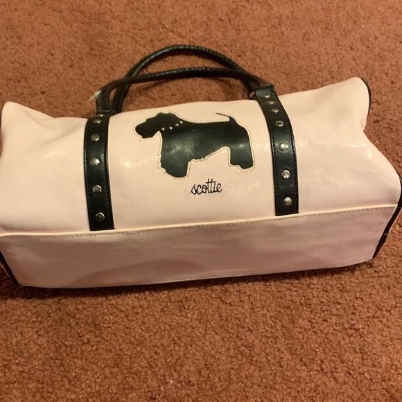 Vintage 1990s MIXIT Pink Scottie Dog Vinyl Purse - Picture 8 of 14